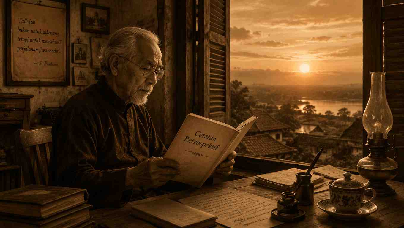 Kakek Dano dan Buku Cahaya Senja
