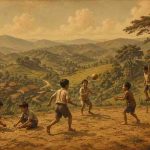 Kampung Ceria dan Penunggang Egrang